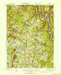 Starrucca Pennsylvania Historical topographic map, 1:62500 scale, 15 X 15 Minute, Year 1930
