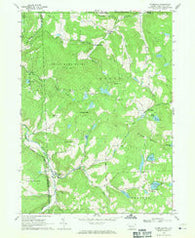 Starrucca Pennsylvania Historical topographic map, 1:24000 scale, 7.5 X 7.5 Minute, Year 1968