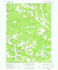 Starrucca Pennsylvania Historical topographic map, 1:24000 scale, 7.5 X 7.5 Minute, Year 1968