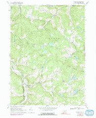 Starrucca Pennsylvania Historical topographic map, 1:24000 scale, 7.5 X 7.5 Minute, Year 1968