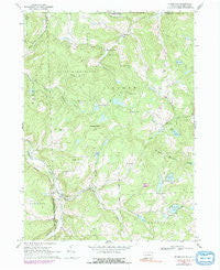 Starrucca Pennsylvania Historical topographic map, 1:24000 scale, 7.5 X 7.5 Minute, Year 1968