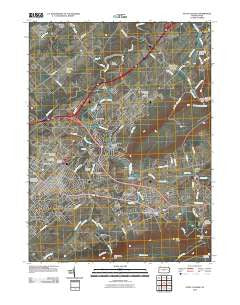 State College Pennsylvania Historical topographic map, 1:24000 scale, 7.5 X 7.5 Minute, Year 2010