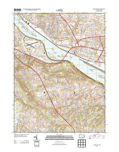 Steelton Pennsylvania Historical topographic map, 1:24000 scale, 7.5 X 7.5 Minute, Year 2013