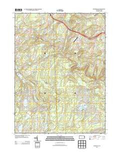 Sterling Pennsylvania Historical topographic map, 1:24000 scale, 7.5 X 7.5 Minute, Year 2013