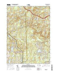 Sterling Pennsylvania Current topographic map, 1:24000 scale, 7.5 X 7.5 Minute, Year 2016