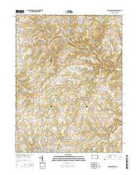 Stewartstown Pennsylvania Current topographic map, 1:24000 scale, 7.5 X 7.5 Minute, Year 2016