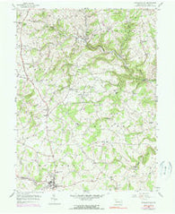 Stewartstown Pennsylvania Historical topographic map, 1:24000 scale, 7.5 X 7.5 Minute, Year 1953