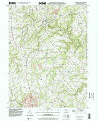 Stewartstown Pennsylvania Historical topographic map, 1:24000 scale, 7.5 X 7.5 Minute, Year 1999