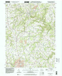 Stewartstown Pennsylvania Historical topographic map, 1:24000 scale, 7.5 X 7.5 Minute, Year 1999