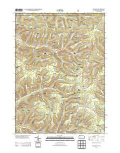 Stickney Pennsylvania Historical topographic map, 1:24000 scale, 7.5 X 7.5 Minute, Year 2013