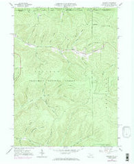 Stickney Pennsylvania Historical topographic map, 1:24000 scale, 7.5 X 7.5 Minute, Year 1966