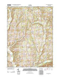 Stillwater Pennsylvania Historical topographic map, 1:24000 scale, 7.5 X 7.5 Minute, Year 2013