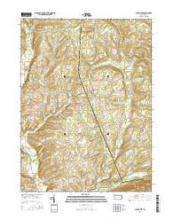 Stillwater Pennsylvania Current topographic map, 1:24000 scale, 7.5 X 7.5 Minute, Year 2016