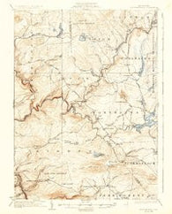 Stoddartsville Pennsylvania Historical topographic map, 1:62500 scale, 15 X 15 Minute, Year 1924