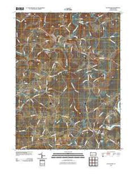 Stoystown Pennsylvania Historical topographic map, 1:24000 scale, 7.5 X 7.5 Minute, Year 2010