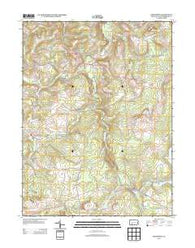 Stoystown Pennsylvania Historical topographic map, 1:24000 scale, 7.5 X 7.5 Minute, Year 2013