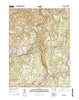 Stoystown Pennsylvania Current topographic map, 1:24000 scale, 7.5 X 7.5 Minute, Year 2016