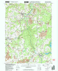 Stoystown Pennsylvania Historical topographic map, 1:24000 scale, 7.5 X 7.5 Minute, Year 1994