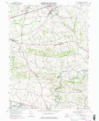Strausstown Pennsylvania Historical topographic map, 1:24000 scale, 7.5 X 7.5 Minute, Year 1955