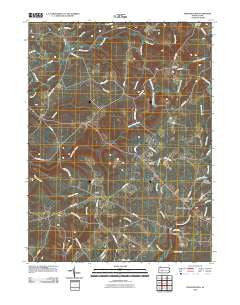 Strongstown Pennsylvania Historical topographic map, 1:24000 scale, 7.5 X 7.5 Minute, Year 2010