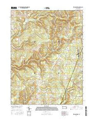Strongstown Pennsylvania Current topographic map, 1:24000 scale, 7.5 X 7.5 Minute, Year 2016