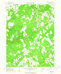 Strongstown Pennsylvania Historical topographic map, 1:24000 scale, 7.5 X 7.5 Minute, Year 1961