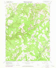 Strongstown Pennsylvania Historical topographic map, 1:24000 scale, 7.5 X 7.5 Minute, Year 1961