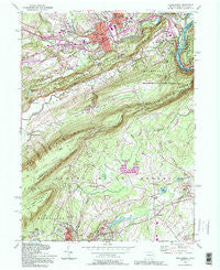 Stroudsburg Pennsylvania Historical topographic map, 1:24000 scale, 7.5 X 7.5 Minute, Year 1992