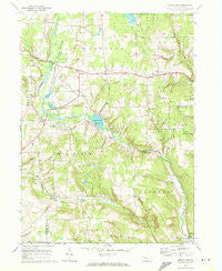 Sugar Lake Pennsylvania Historical topographic map, 1:24000 scale, 7.5 X 7.5 Minute, Year 1967