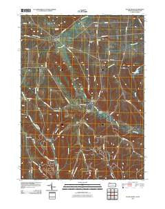 Sugar Grove Pennsylvania Historical topographic map, 1:24000 scale, 7.5 X 7.5 Minute, Year 2010