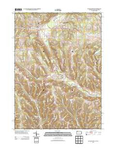 Sugar Grove Pennsylvania Historical topographic map, 1:24000 scale, 7.5 X 7.5 Minute, Year 2013