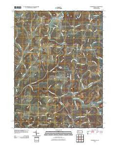 Summerville Pennsylvania Historical topographic map, 1:24000 scale, 7.5 X 7.5 Minute, Year 2010