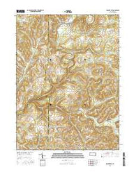 Summerville Pennsylvania Current topographic map, 1:24000 scale, 7.5 X 7.5 Minute, Year 2016