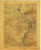 Sunbury Pennsylvania Historical topographic map, 1:62500 scale, 15 X 15 Minute, Year 1893