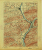 Sunbury Pennsylvania Historical topographic map, 1:62500 scale, 15 X 15 Minute, Year 1893