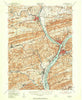 Sunbury Pennsylvania Historical topographic map, 1:62500 scale, 15 X 15 Minute, Year 1953