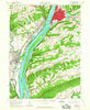 Sunbury Pennsylvania Historical topographic map, 1:24000 scale, 7.5 X 7.5 Minute, Year 1965