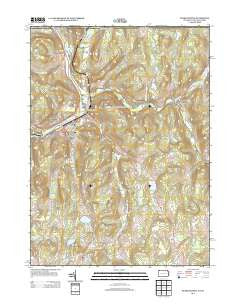 Susquehanna Pennsylvania Historical topographic map, 1:24000 scale, 7.5 X 7.5 Minute, Year 2013