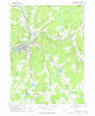 Susquehanna Pennsylvania Historical topographic map, 1:24000 scale, 7.5 X 7.5 Minute, Year 1968