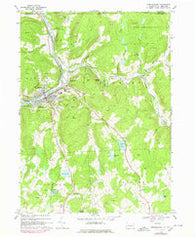 Susquehanna Pennsylvania Historical topographic map, 1:24000 scale, 7.5 X 7.5 Minute, Year 1968