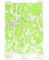 Susquehanna Pennsylvania Historical topographic map, 1:24000 scale, 7.5 X 7.5 Minute, Year 1968