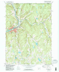 Susquehanna Pennsylvania Historical topographic map, 1:24000 scale, 7.5 X 7.5 Minute, Year 1994