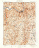 Susquehanna Pennsylvania Historical topographic map, 1:62500 scale, 15 X 15 Minute, Year 1935