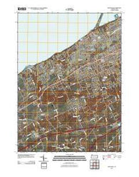 Swanville Pennsylvania Historical topographic map, 1:24000 scale, 7.5 X 7.5 Minute, Year 2010