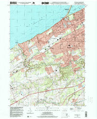 Swanville Pennsylvania Historical topographic map, 1:24000 scale, 7.5 X 7.5 Minute, Year 1998