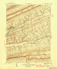 Swatara Hill Pennsylvania Historical topographic map, 1:31680 scale, 7.5 X 7.5 Minute, Year 1946