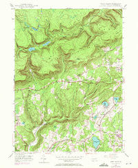 Sweet Valley Pennsylvania Historical topographic map, 1:24000 scale, 7.5 X 7.5 Minute, Year 1946