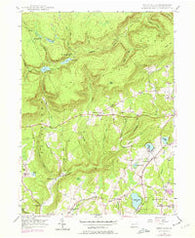 Sweet Valley Pennsylvania Historical topographic map, 1:24000 scale, 7.5 X 7.5 Minute, Year 1946