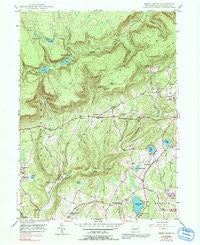 Sweet Valley Pennsylvania Historical topographic map, 1:24000 scale, 7.5 X 7.5 Minute, Year 1946