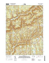 Sweet Valley Pennsylvania Current topographic map, 1:24000 scale, 7.5 X 7.5 Minute, Year 2016